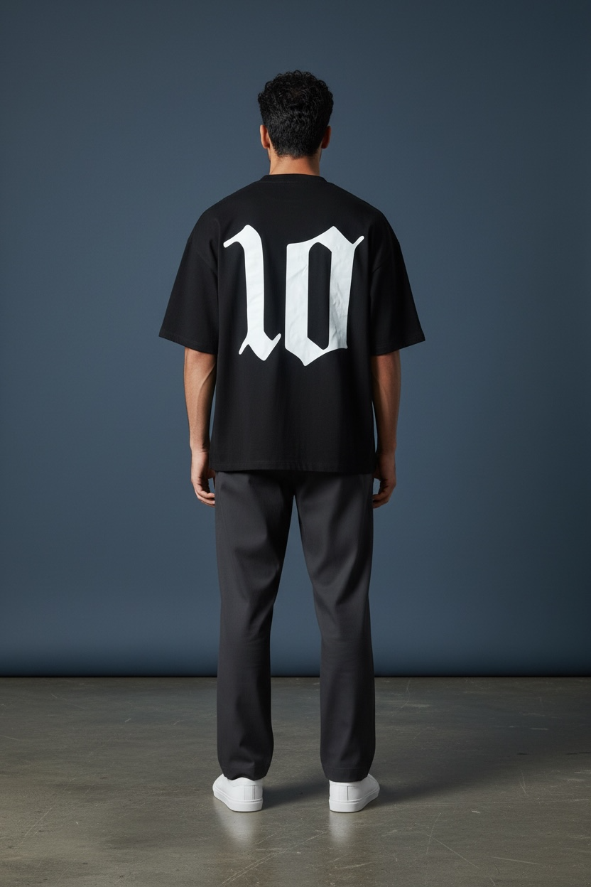 C10UD (black) signature Tee shirt