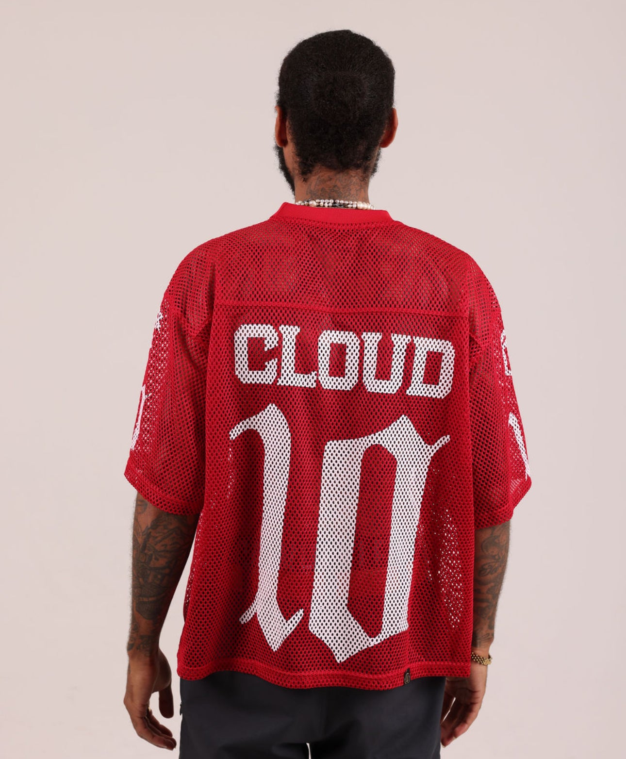 Cloud10 Mesh Football Jersey (Red)