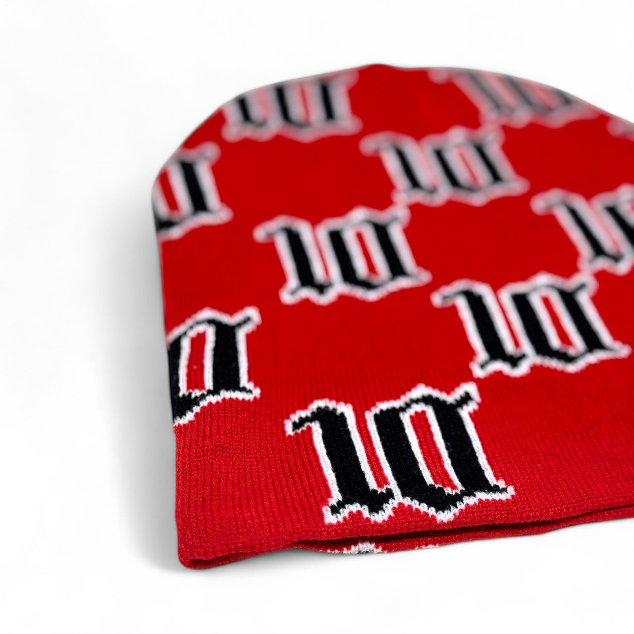 Cloud10 Red “10 Monogram” Beanie