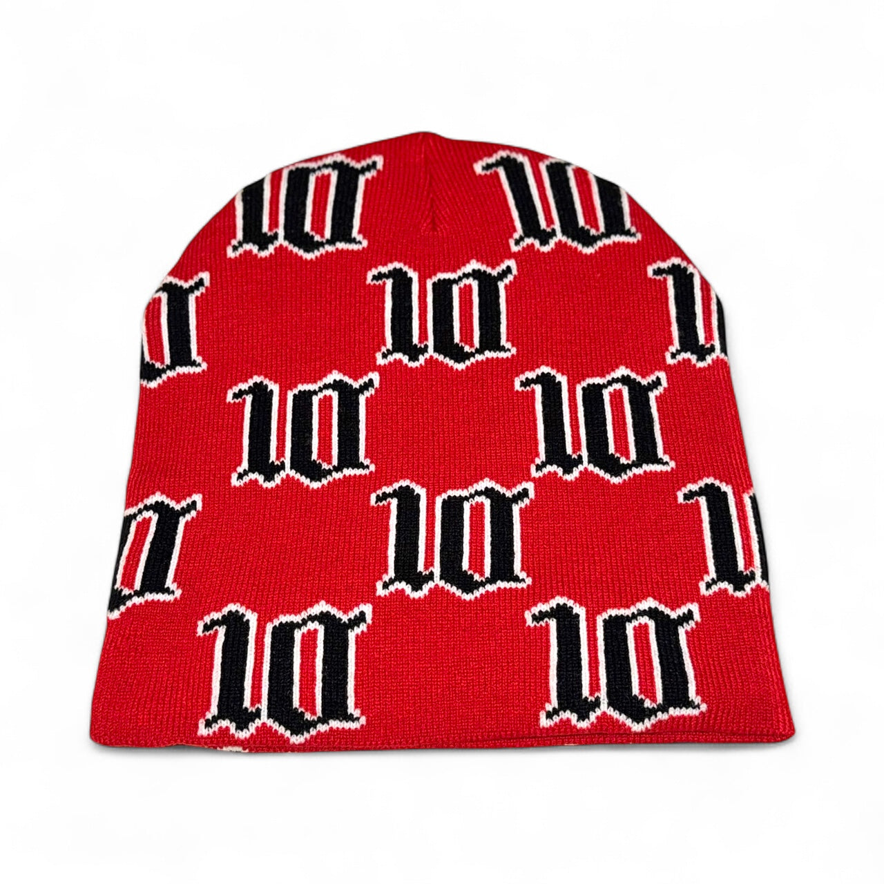 Cloud10 Red “10 Monogram” Beanie