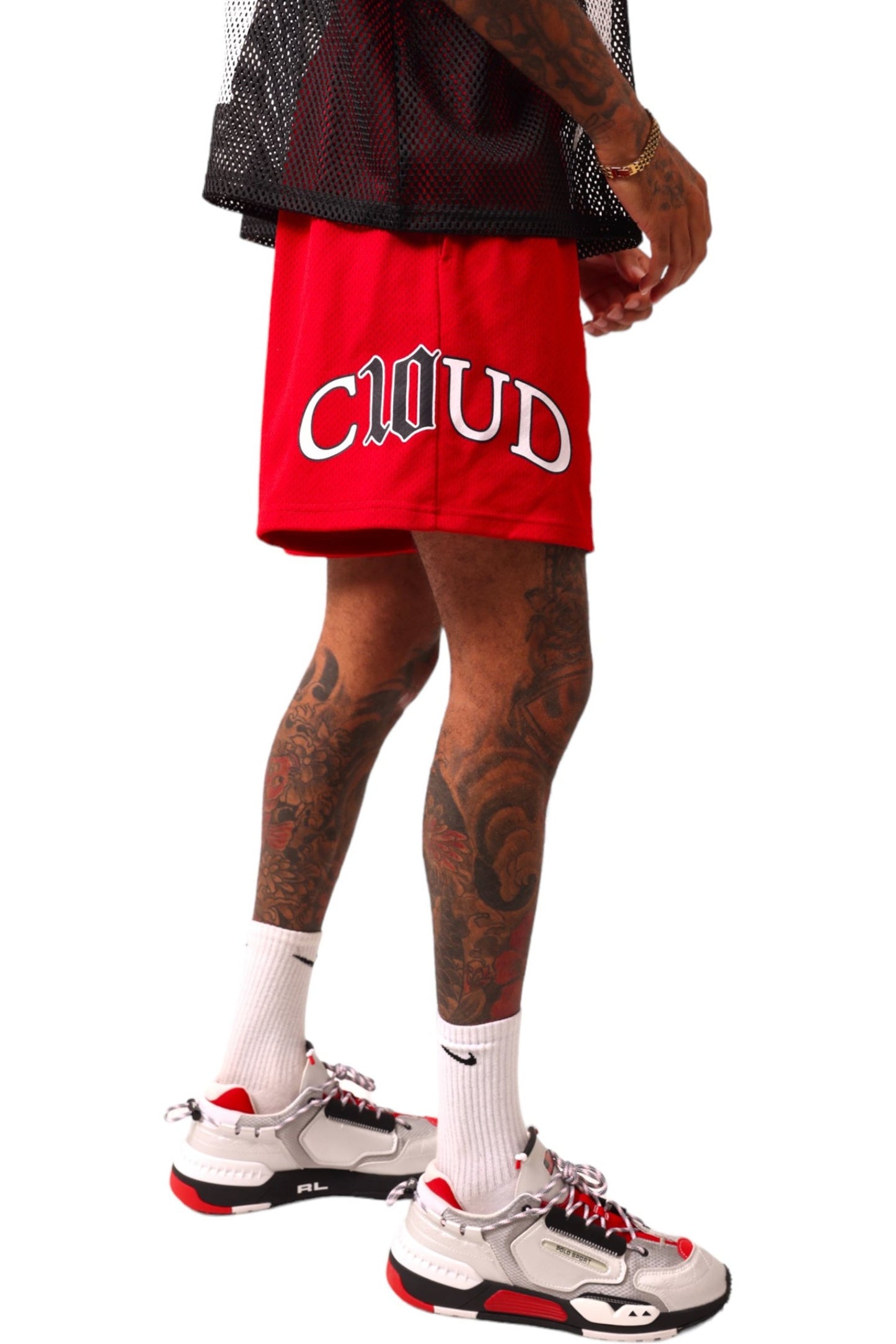 CT Mesh Shorts (Red)