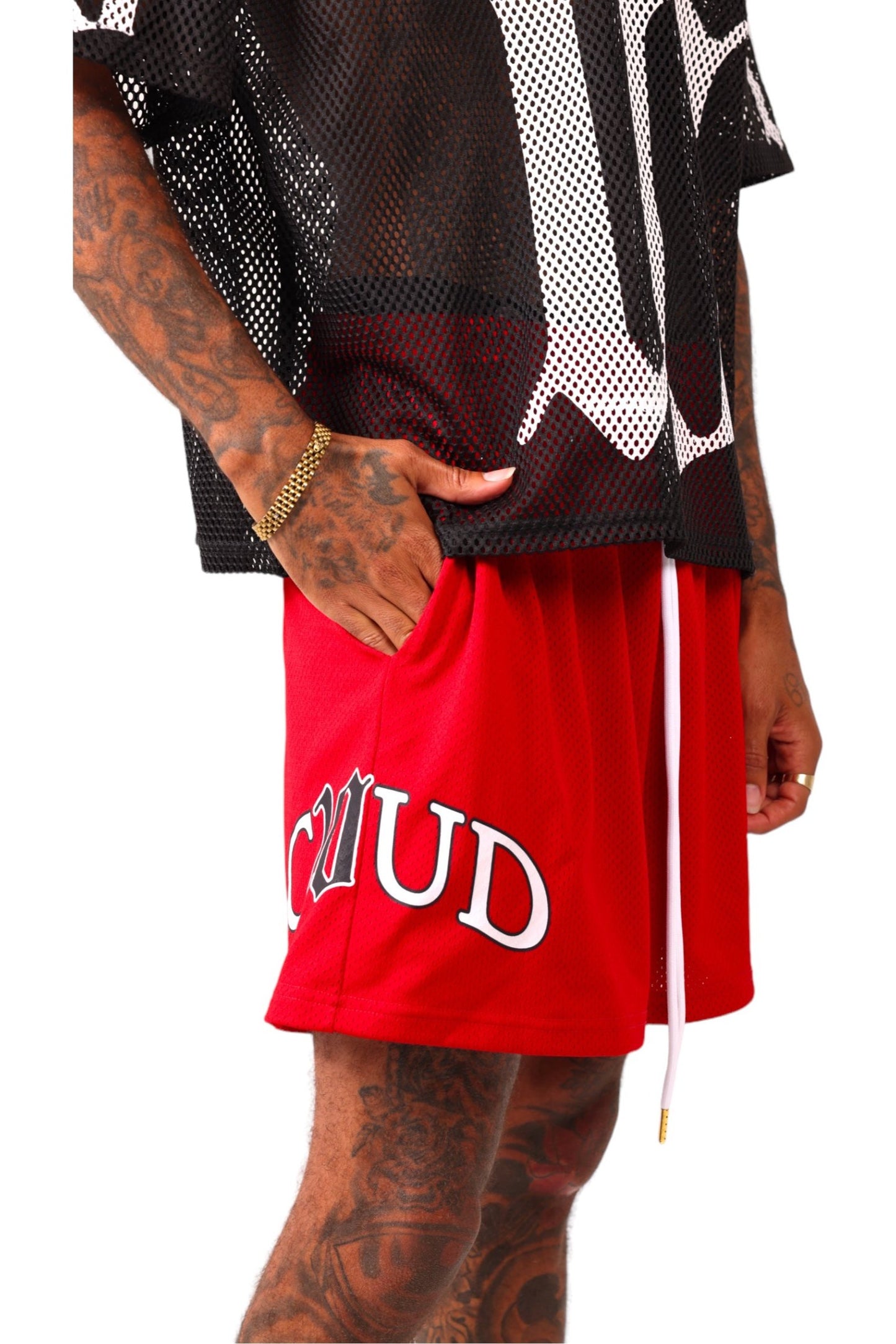 CT Mesh Shorts (Red)