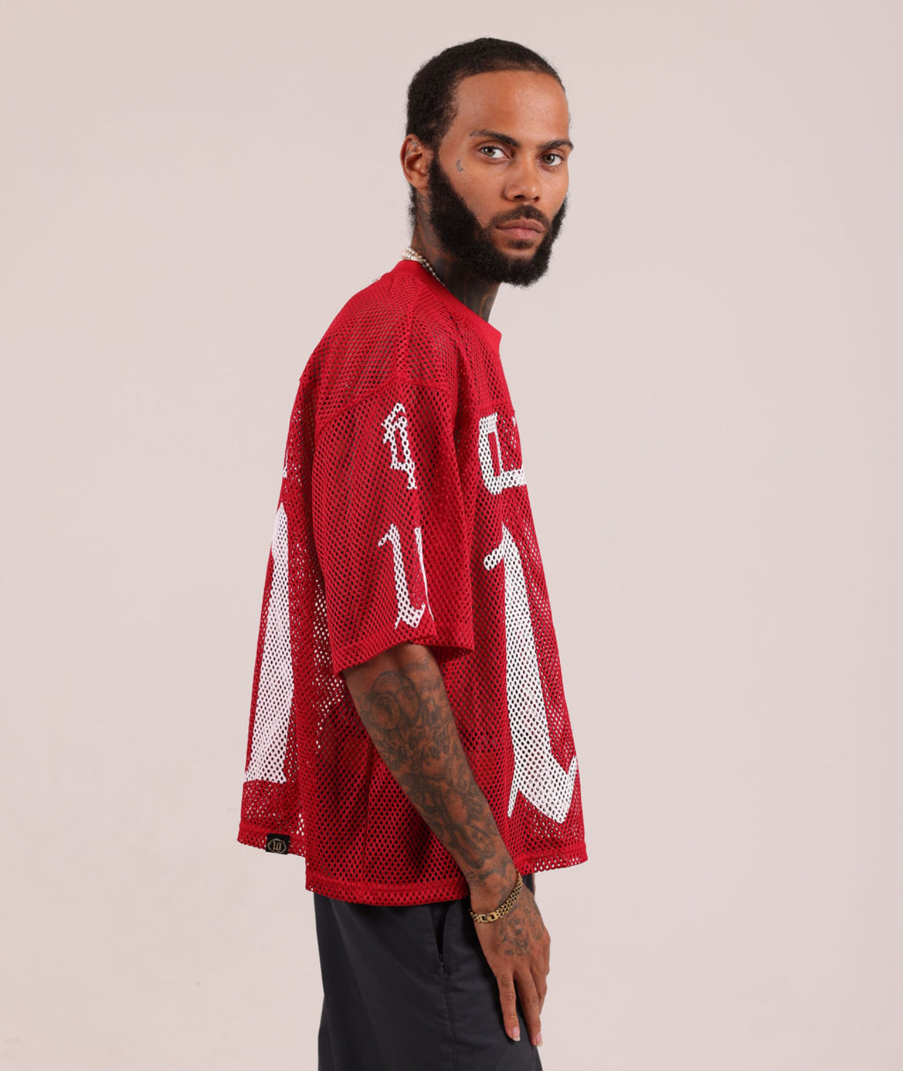 Cloud10 Mesh Football Jersey (Red)