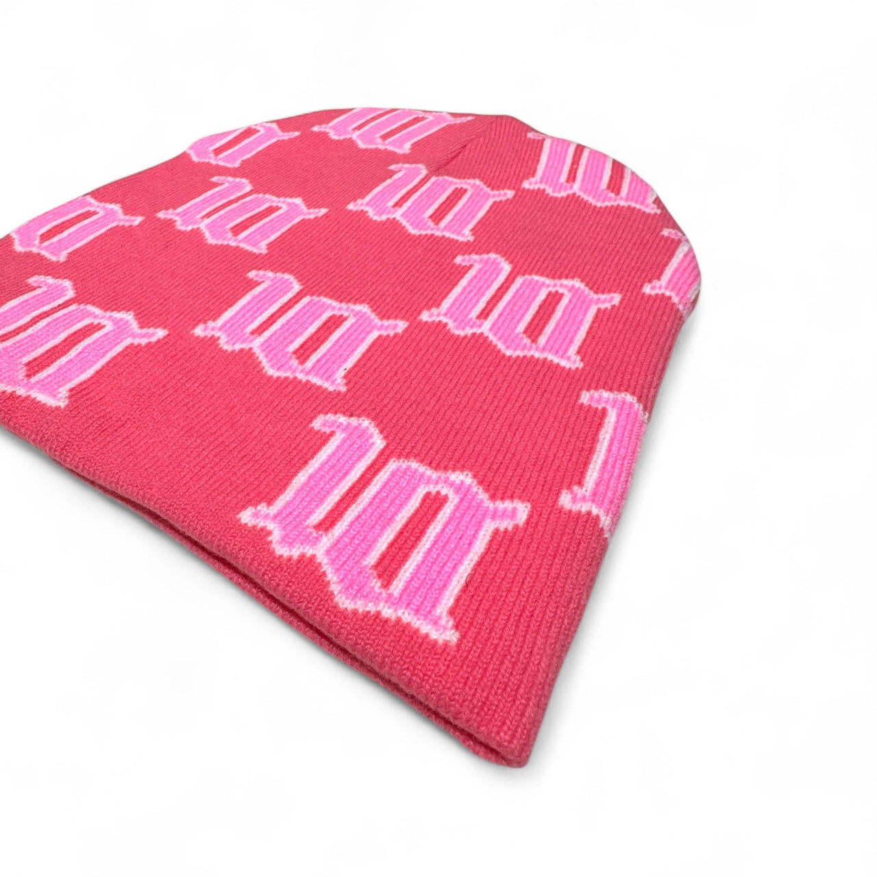 Cloud10 Pink “10 Monogram” Beanie