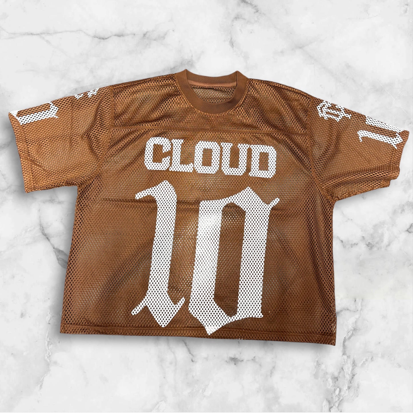 Brown football jersey