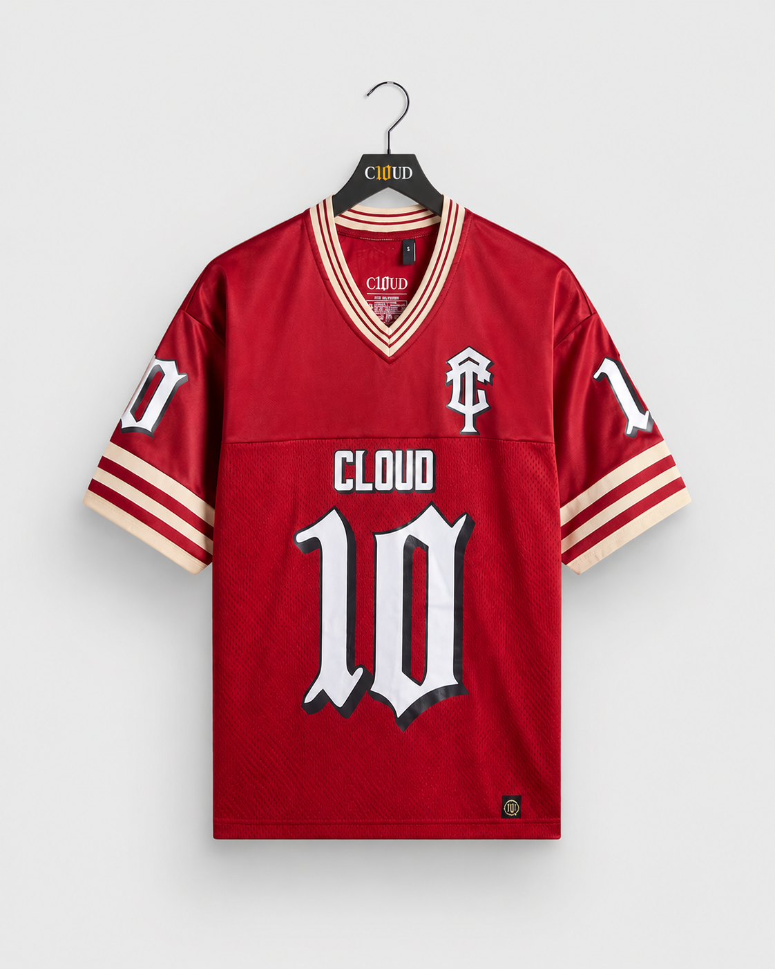 Cloud10 Varsity Football Jersey – Crimson