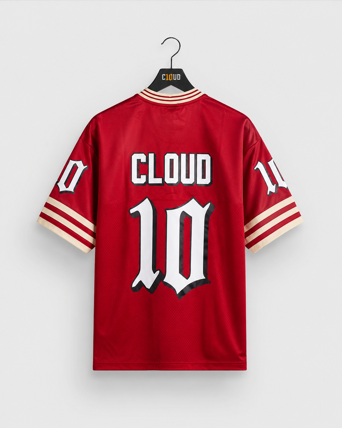 Cloud10 Varsity Football Jersey – Crimson