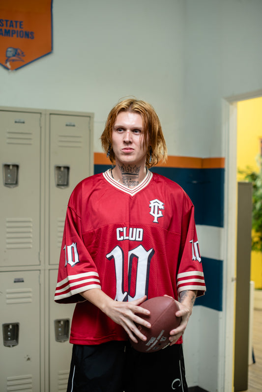 Cloud10 Varsity Football Jersey – Crimson