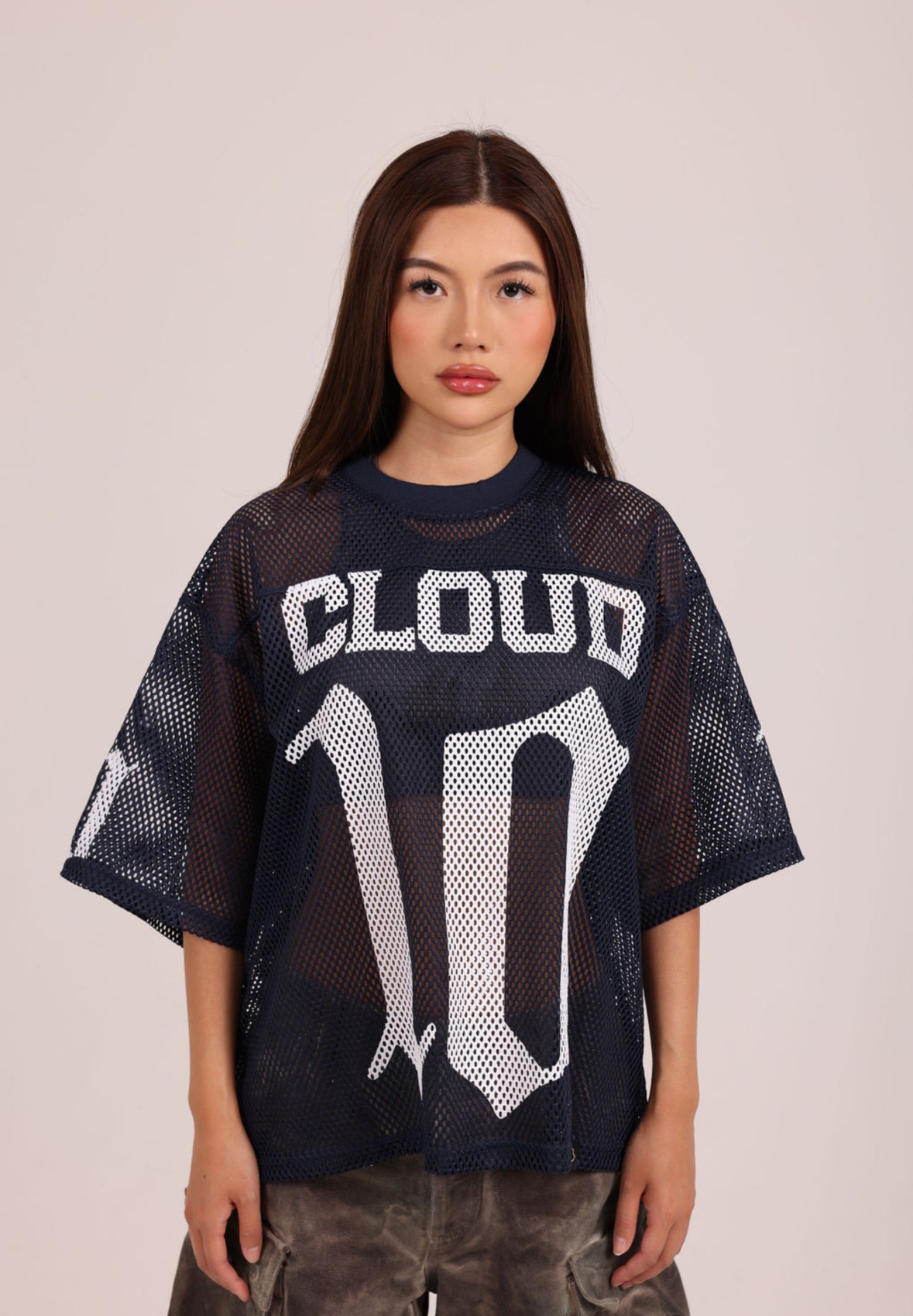 Cloud10 Mesh Football Jersey (Navy)