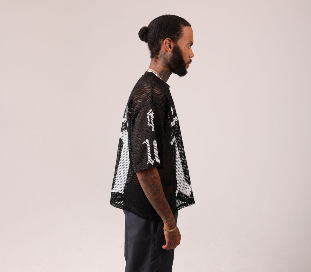 Cloud10 Mesh Football Jersey (Black)