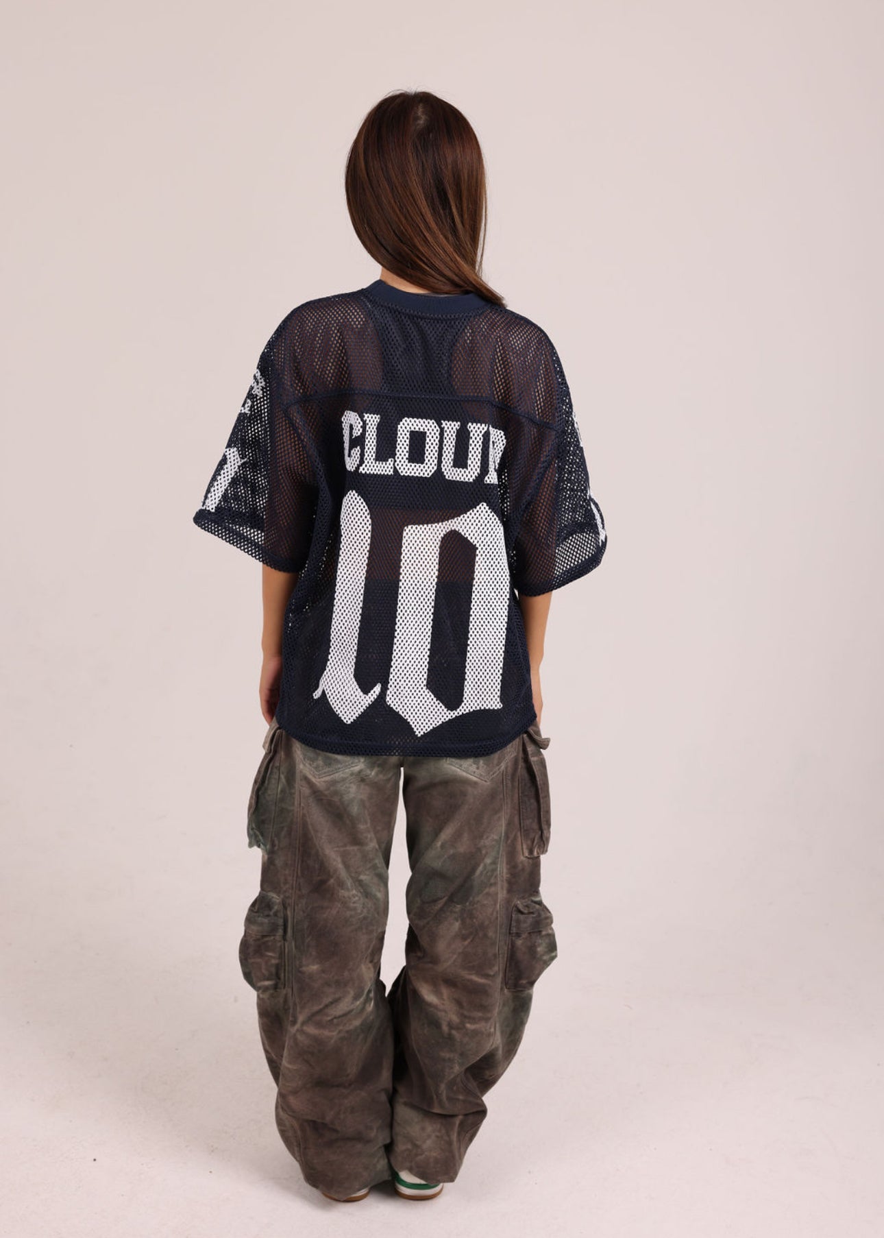 Cloud10 Mesh Football Jersey (Navy)