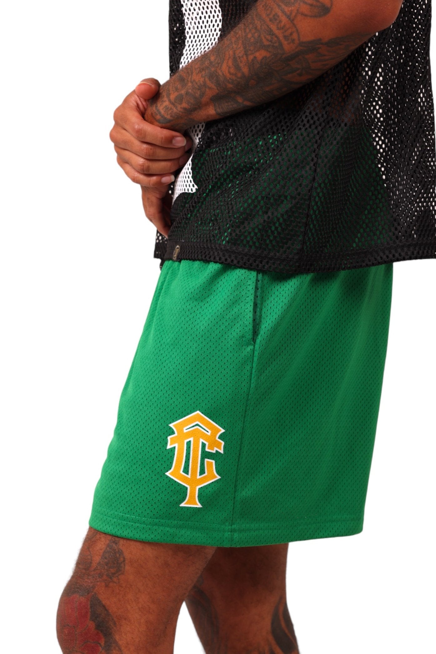 CT Mesh Shorts (green)