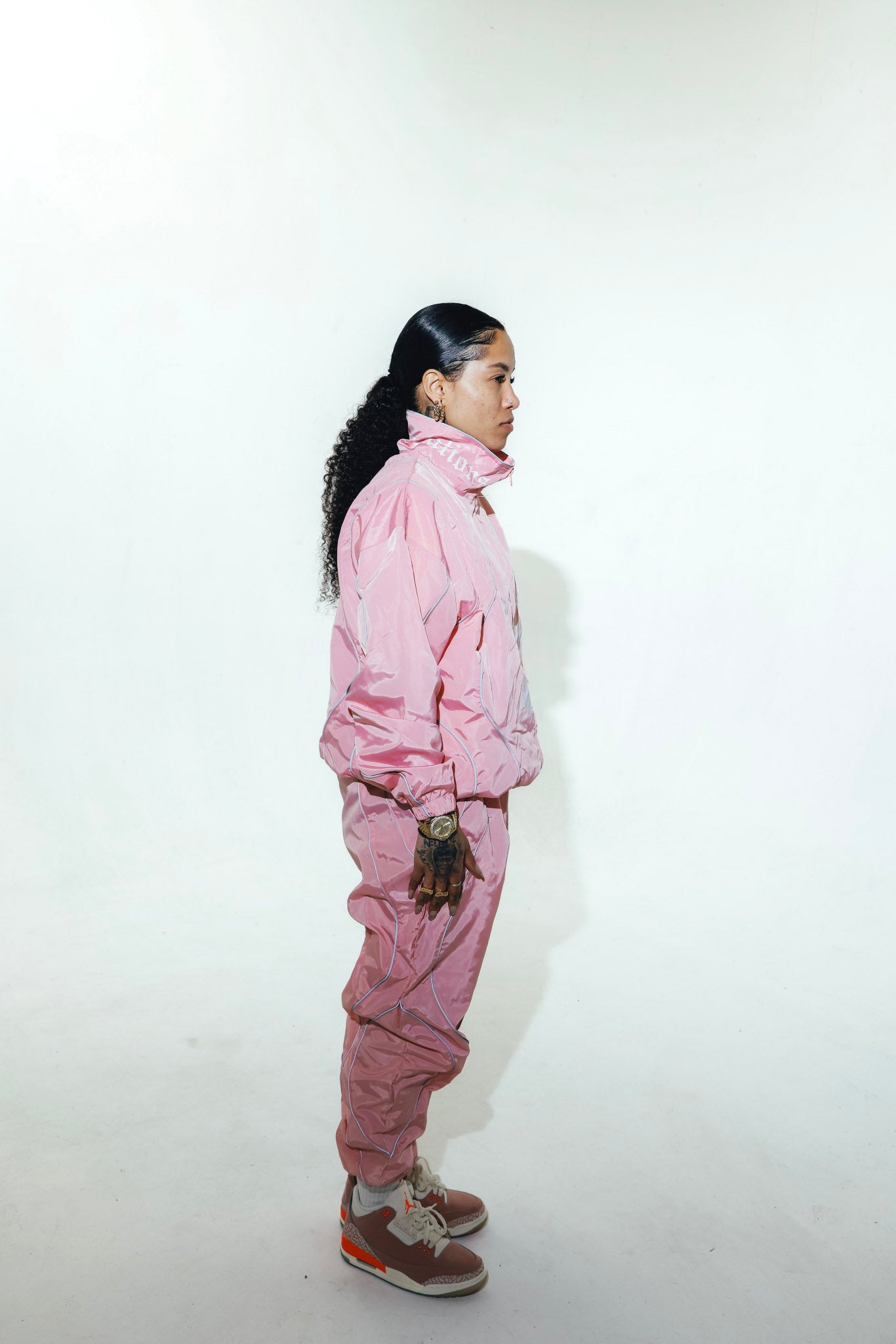 Cloud10 (pink) Reflective Windbreaker Set