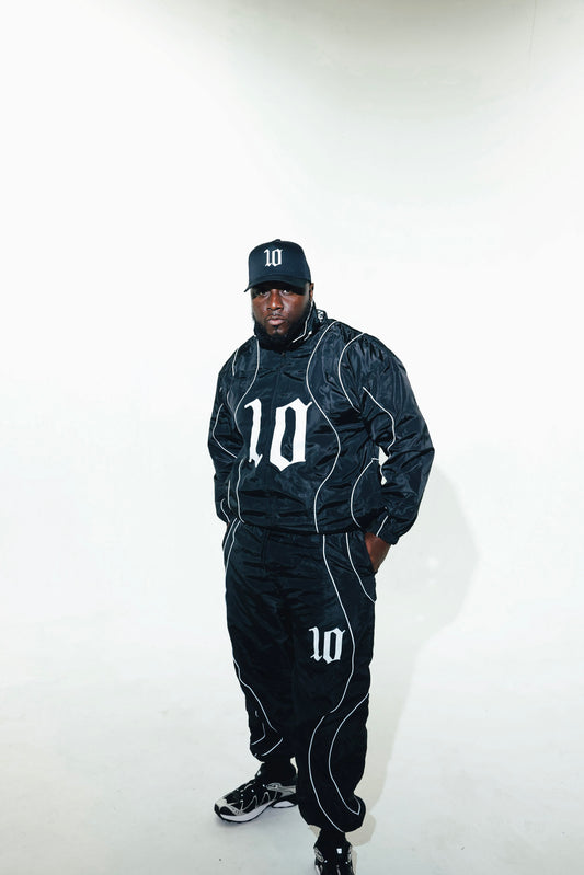 Cloud10 (Black) Reflective Windbreaker Set