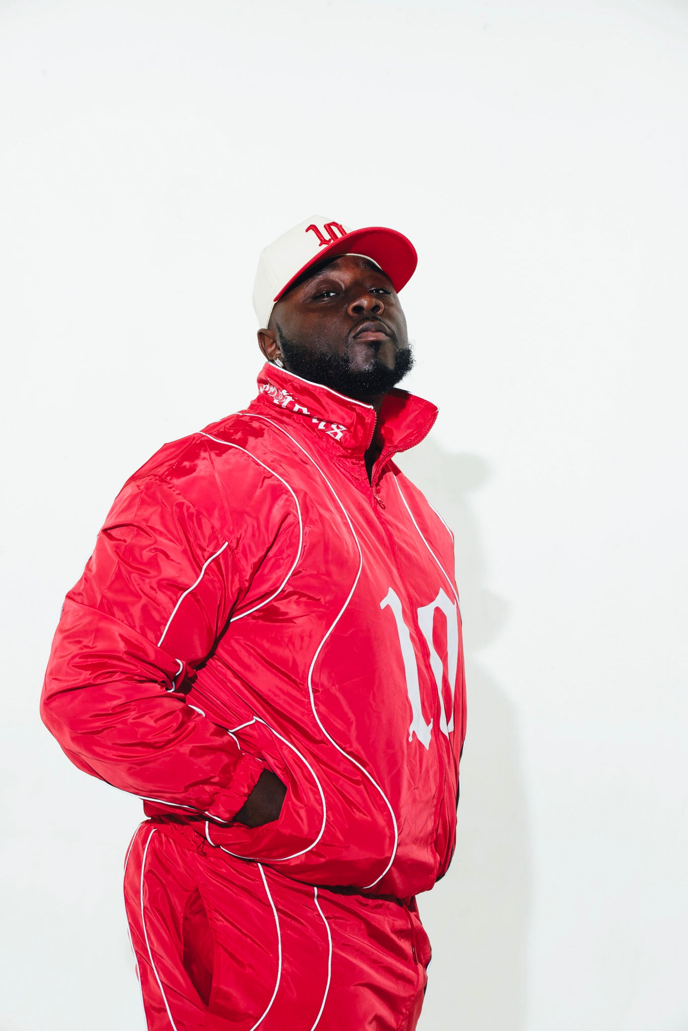 Cloud10 (red) Reflective Windbreaker Set