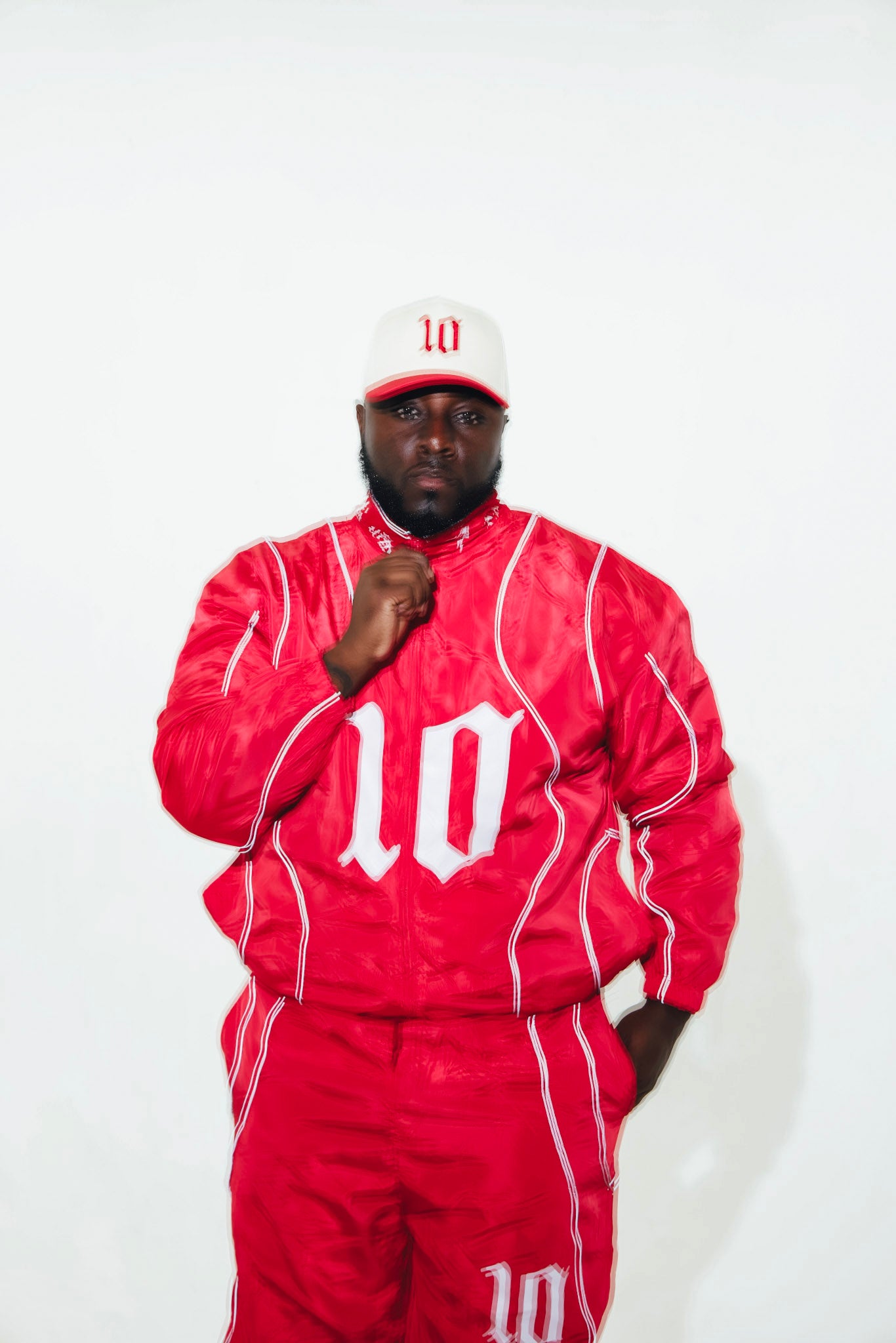 Cloud10 (red) Reflective Windbreaker Set