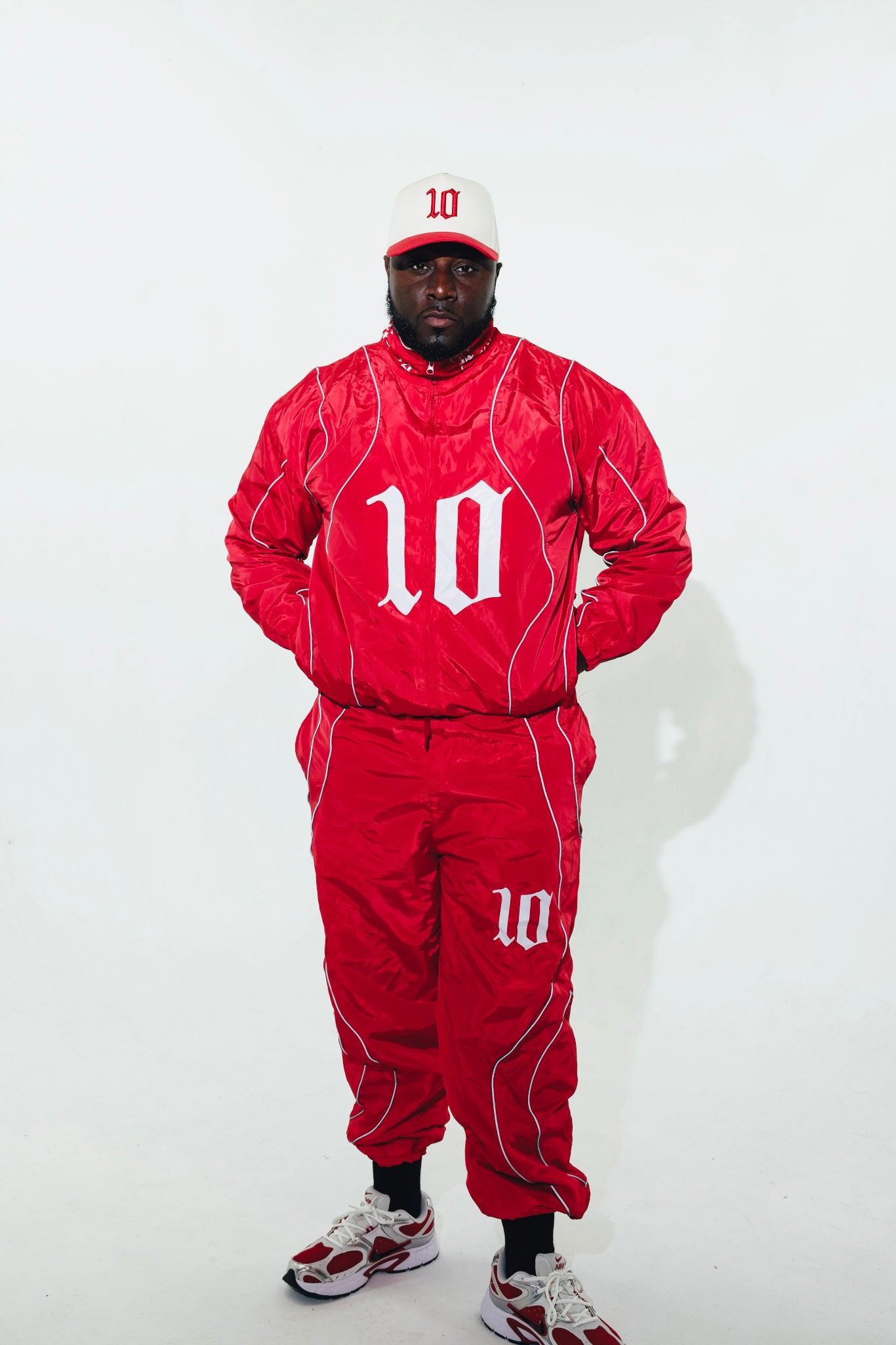 Cloud10 (red) Reflective Windbreaker Set